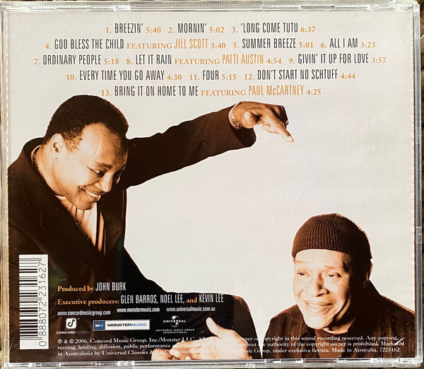 George Benson & Al Jarreau : Givin' It Up (CD, Album)