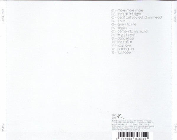 Kylie* : Fever (CD, Album)