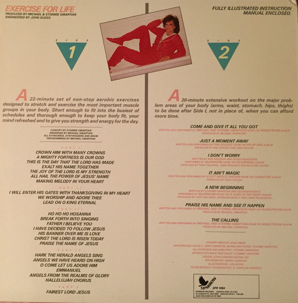 Stormie Omartian : Exercise For Life (LP, Album)