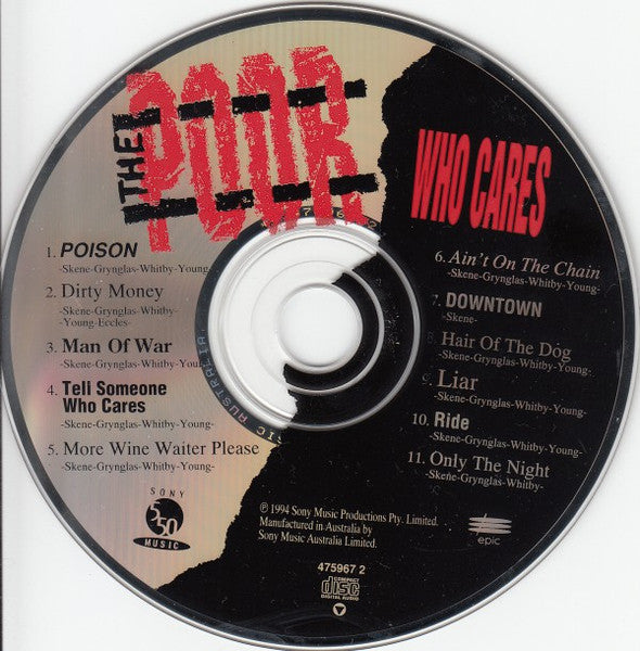 The Poor : Who Cares (CD, Album)