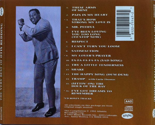 Otis Redding : The Very Best Of Otis Redding (CD, Comp)