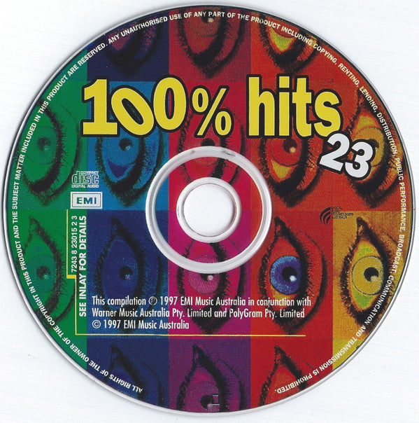Various : 100% Hits 23 (CD, Comp)