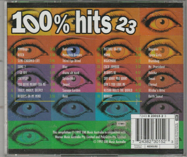 Various : 100% Hits 23 (CD, Comp)
