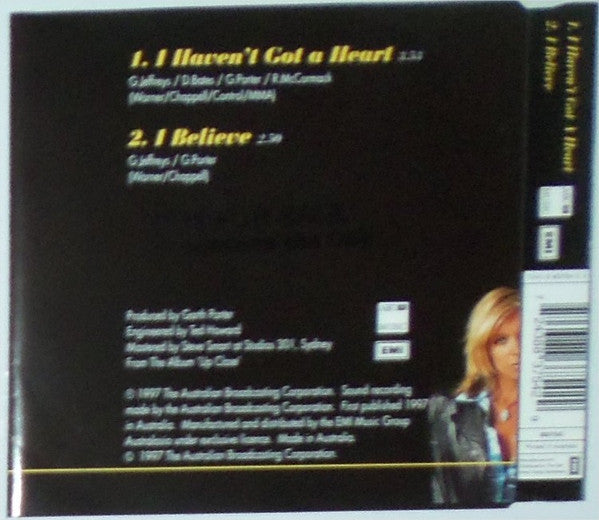Gina Jeffreys : I Haven't Got A Heart (CD, Single)