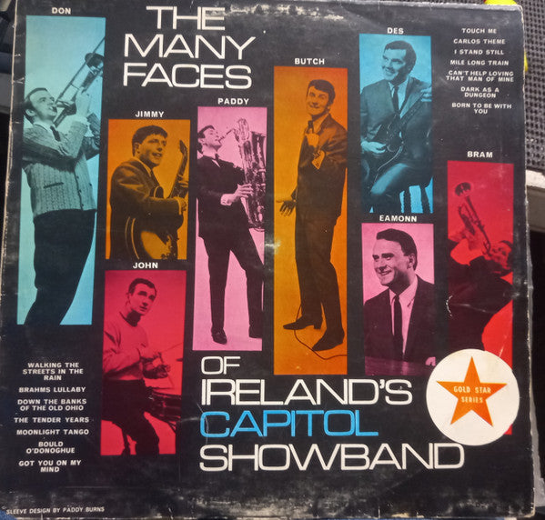 The Capitol Showband : The Many Faces Of Irelands Capitol Showband (LP, Album, Mono)