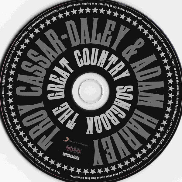 Troy Cassar-Daley & Adam Harvey : The Great Country Song Book (CD, Album)