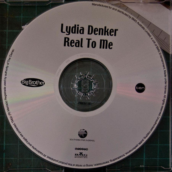 Lydia Denker : Real To Me (CD, Single, Promo)