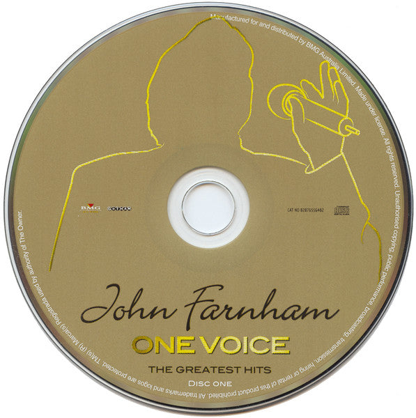 John Farnham : One Voice (The Greatest Hits) (2xCD, Comp, RE)