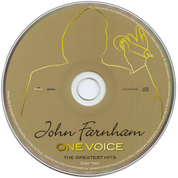 John Farnham : One Voice (The Greatest Hits) (2xCD, Comp, RE)