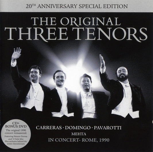 The Original Three Tenors* : The Original Three Tenors In Concert-Rome 1990 20th Anniversary Special Edition (CD, Album, RM, Dol + DVD-V, RM)