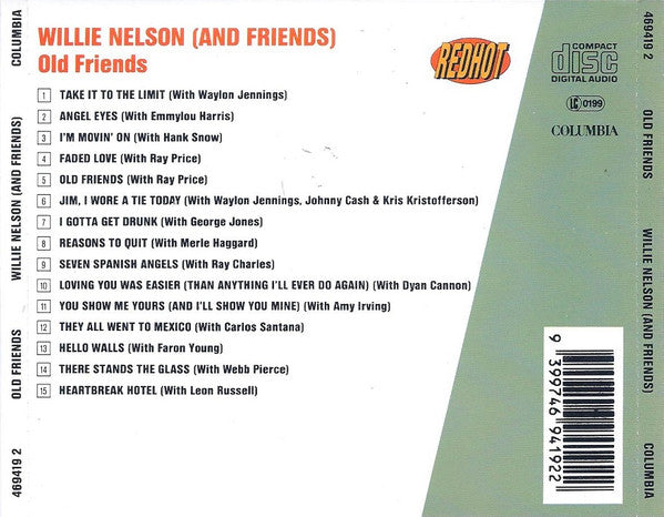 Willie Nelson And Friends* : Old Friends (CD, Comp, RE)