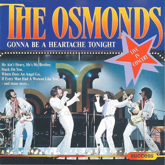 The Osmonds : Gonna Be A Heartache Tonight (CD, Comp)