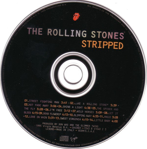 The Rolling Stones : Stripped (CD, Album, Enh)