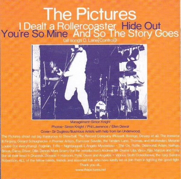 The Pictures : I Dealt A Rollercoaster (CD, EP)
