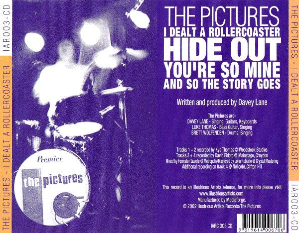 The Pictures : I Dealt A Rollercoaster (CD, EP)