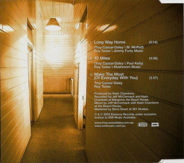 Troy Cassar-Daley : Long Way Home (CD, Single)