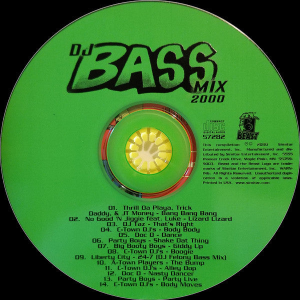 Various : DJ Bass Mix 2000 (CD, Comp)