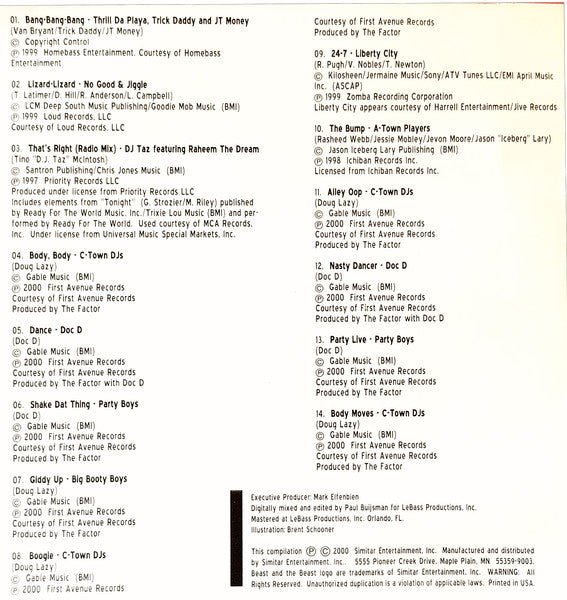 Various : DJ Bass Mix 2000 (CD, Comp)