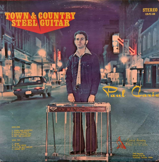 Paul Carie : Town & Country Steel Guitar (LP, Album)