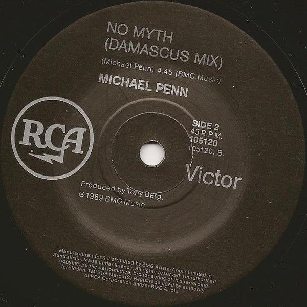Michael Penn : No Myth (7", Single)