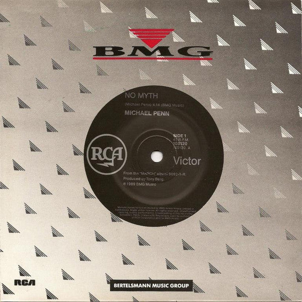Michael Penn : No Myth (7", Single)