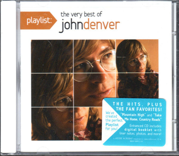 John Denver : Playlist: The Very Best Of John Denver (CD, Album, Comp, RE)