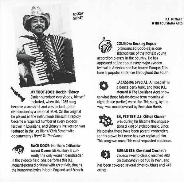 Various : Alligator Stomp: Cajun & Zydeco Classics (CD, Comp)