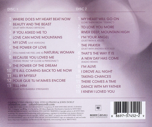 Celine Dion* : My Love (Ultimate Essential Collection) (2xCD, Comp)