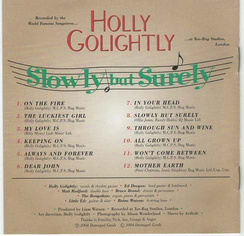 Holly Golightly : Slowly But Surely (CD, Album)