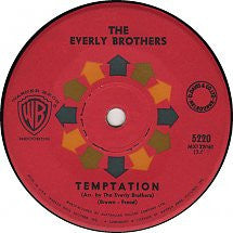 Everly Brothers : Temptation (7", Single)