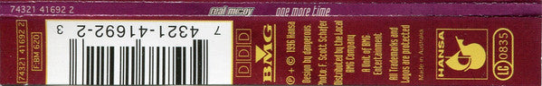 Real McCoy : One More Time (CD, Single)