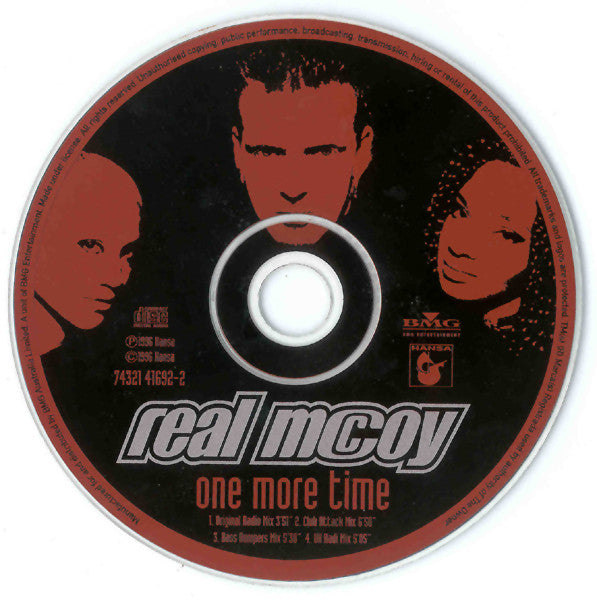 Real McCoy : One More Time (CD, Single)