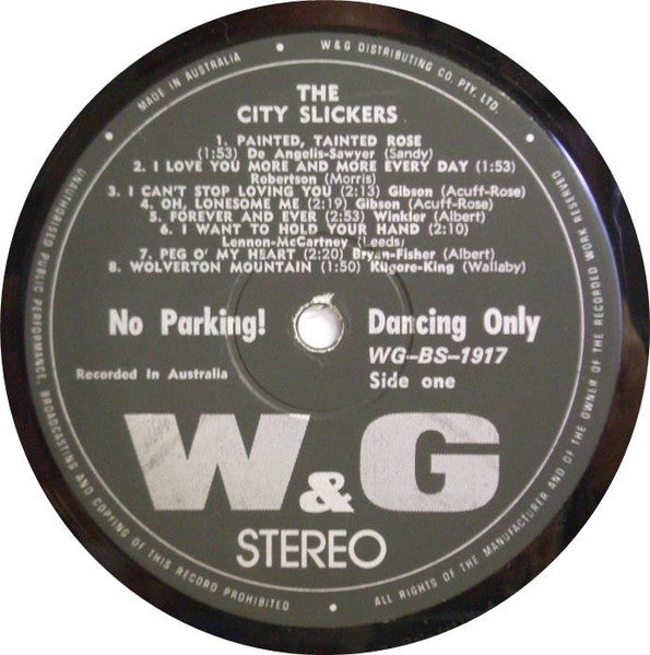 The City Slickers (5) : No Parking Dancing Only (LP, Album)