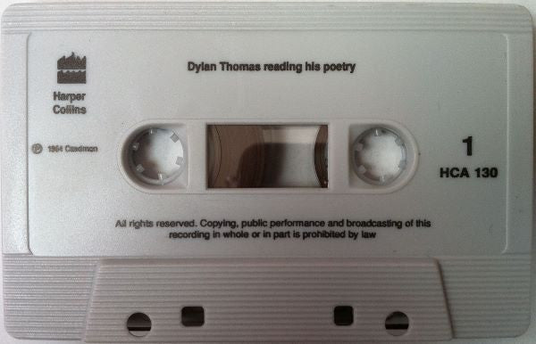 Dylan Thomas : Reading His Poetry (2xCass, Album)