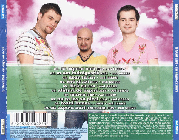 3 Sud Est* : Cu Capu-n Nori (CD, Album)