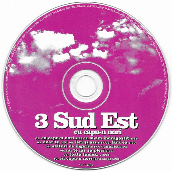 3 Sud Est* : Cu Capu-n Nori (CD, Album)
