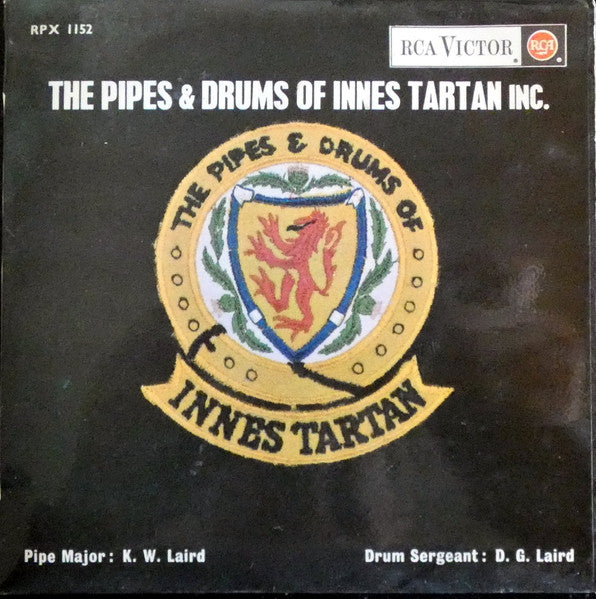 The Pipes And Drums Of Innes Tartan : The Pipes And Drums Of Innes Tartan Inc. (7", EP, Mono)