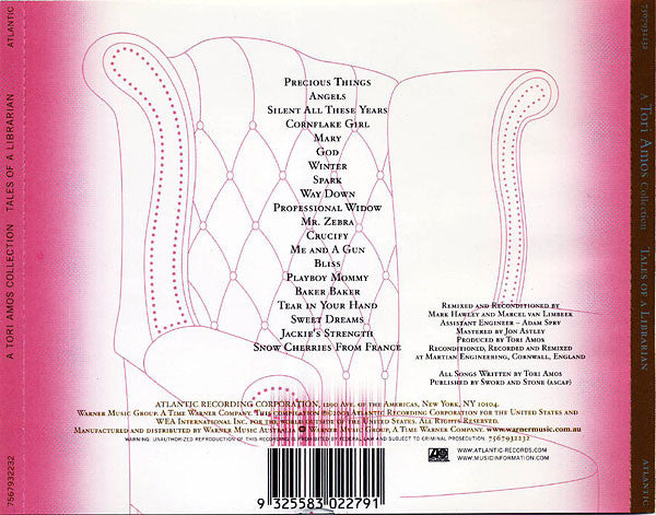 Tori Amos : A Tori Amos Collection - Tales Of A Librarian (CD, Comp)