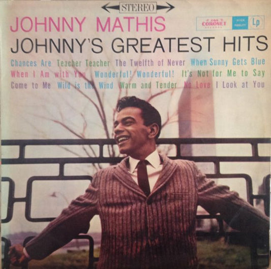 Johnny Mathis : Johnny's Greatest Hits (LP, Comp)