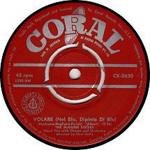 McGuire Sisters : Volare (Nel Blu, Dipinto Di Blu) (7", Single, Mono)