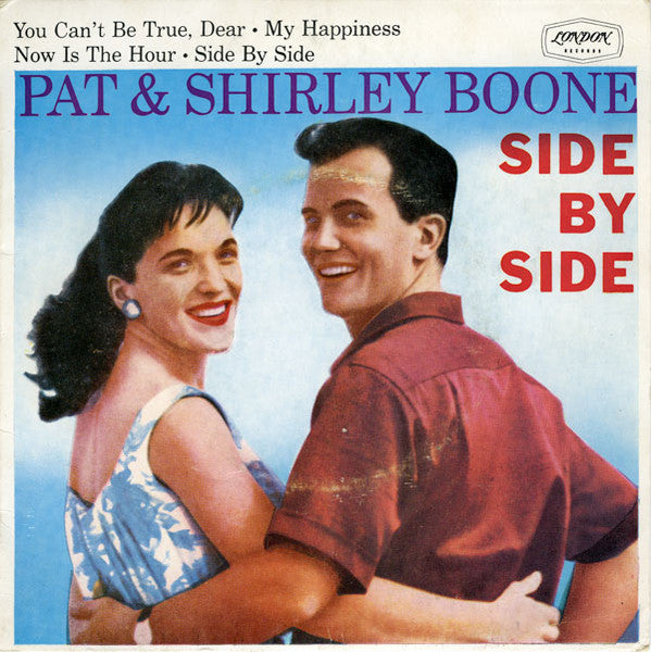 Pat Boone, Shirley Boone : Side By Side (7", EP)