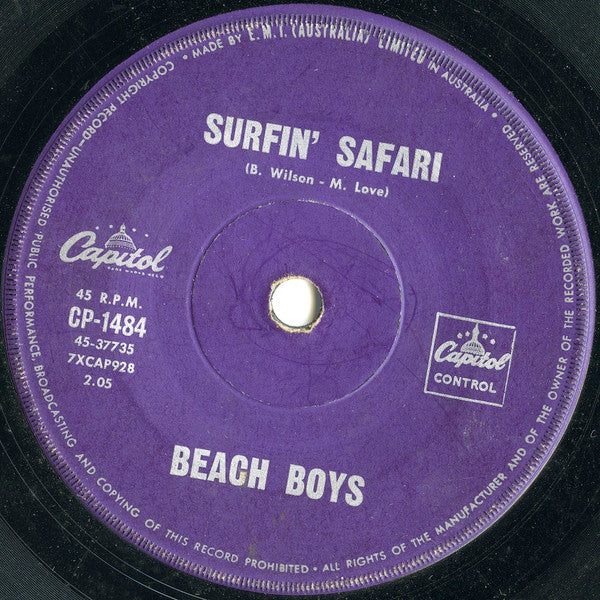 Beach Boys* : Surfin' Safari / 409 (7", Single)