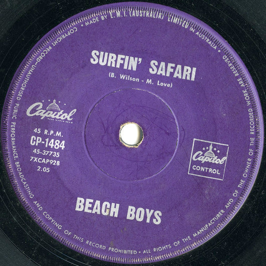 Beach Boys* : Surfin' Safari / 409 (7", Single)