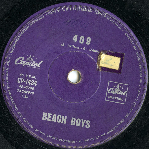 Beach Boys* : Surfin' Safari / 409 (7", Single)