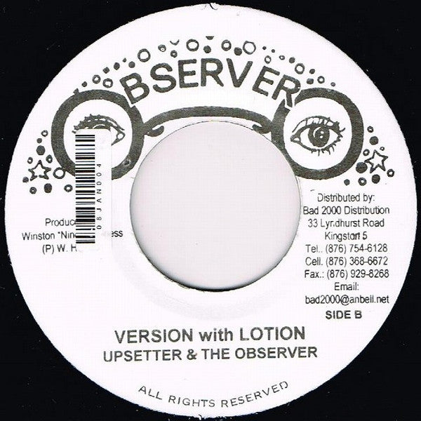 Maria Revilla / The Upsetter & Niney The Observer : True Colours / Version With Lotion (7")
