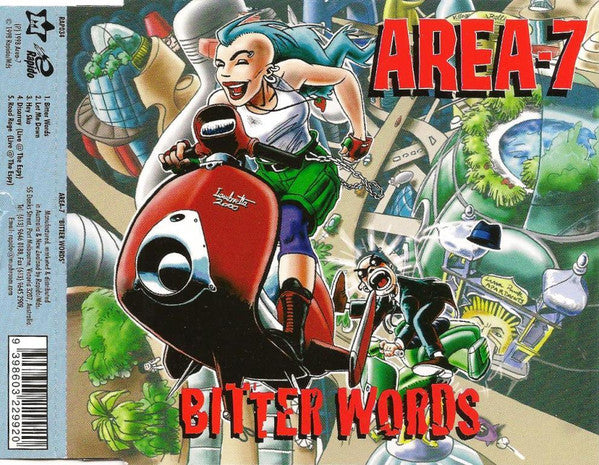 Area-7 : Bitter Words (CD, Single)