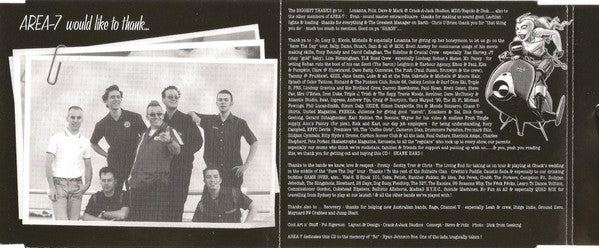 Area-7 : Bitter Words (CD, Single)