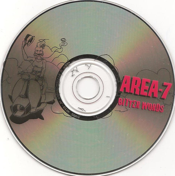 Area-7 : Bitter Words (CD, Single)