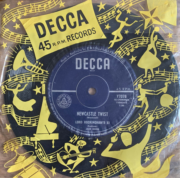 Lord Rockingham's XI : Newcastle Twist (7", Single)