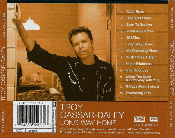 Troy Cassar-Daley : Long Way Home (CD, Album)